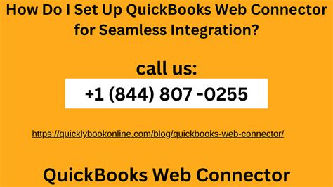 Set up QuickBooks Web Connector